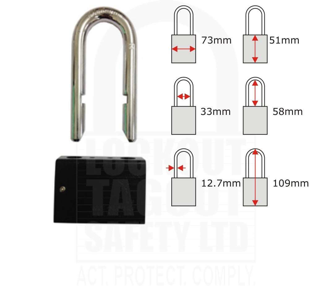 C13 Removable Shackle Padlock C13 Removable Shackle Padlock